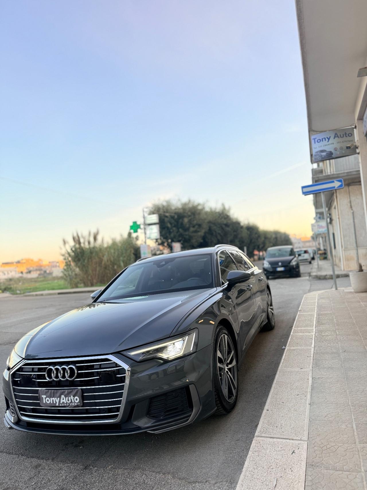Audi A6 40 2.0 mhev (diesel/elettrica)TDI S tronic Sport, cambio s-tronic, modello S-LINE,KM CERTIFICATI