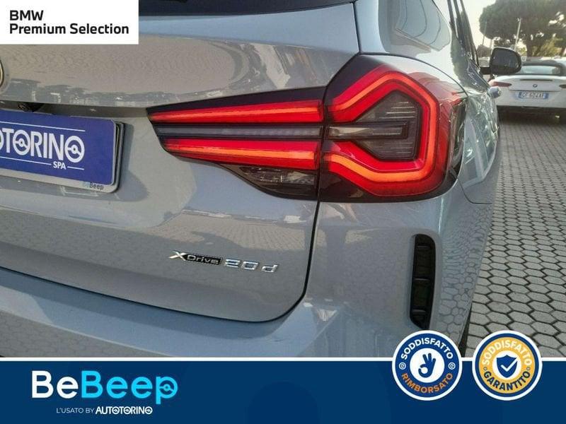 BMW X3 XDRIVE20D MHEV 48V MSPORT AUTO