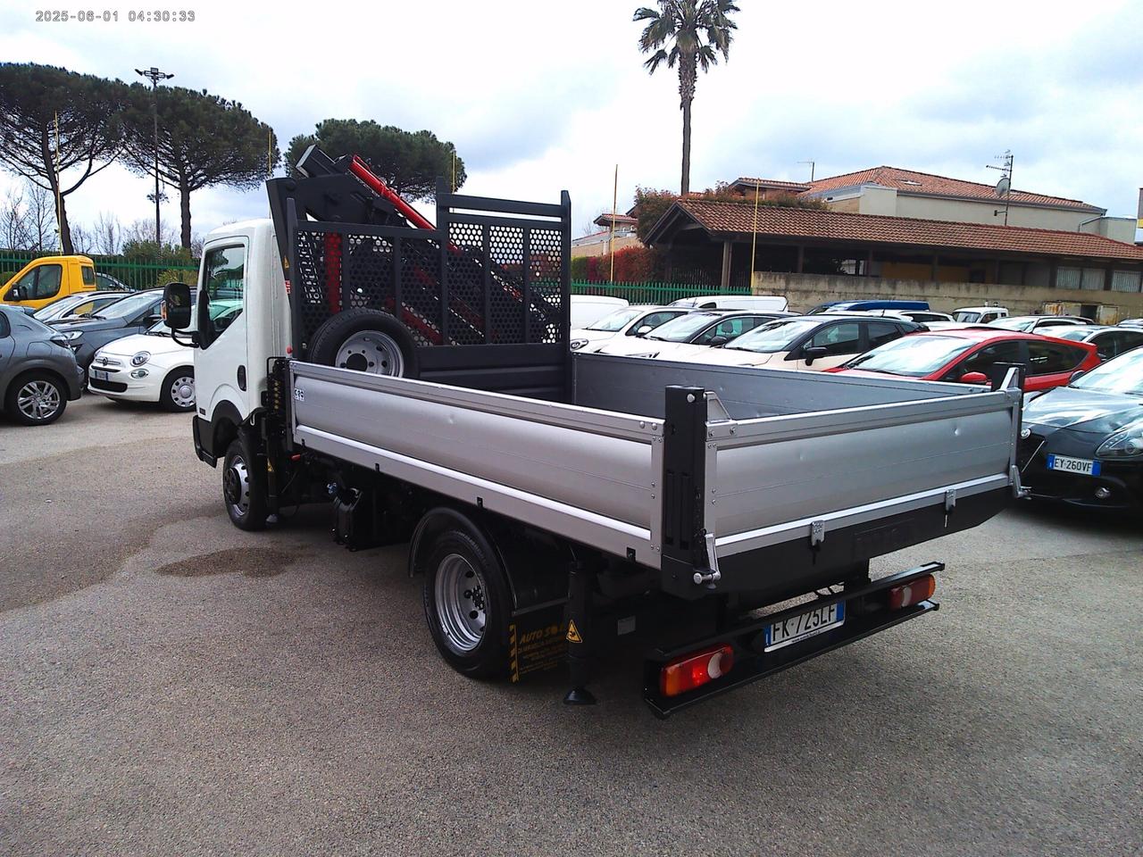 Nissan Cabstar NT 400 3000 E6 GRU AG 2510 2+2 JIB RIBALTABILE 92K
