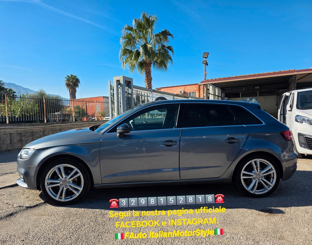 Audi A3 SPB 1.6 TDI 116 CV S tronic Design