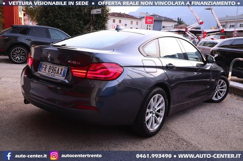 BMW Serie 4 Gran Coupé 418d Aut Gran Coupé Advantage *NAZIONALE