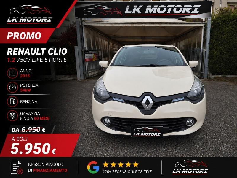 RENAULT Clio 4ª serie Clio 1.2 75CV 5 porte Life