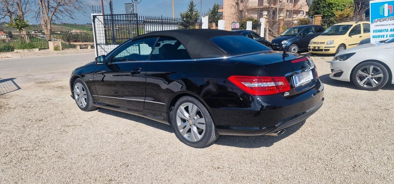 CLASSE E CABRIO AUTOMATICA '2012