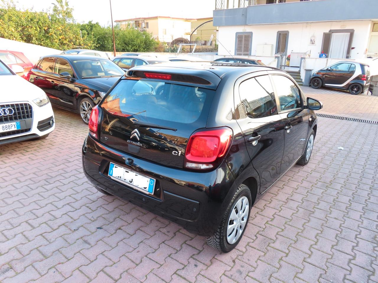 Citroen C1 BENZINA 5 porte KM CERTIFICATI DA VETRINA