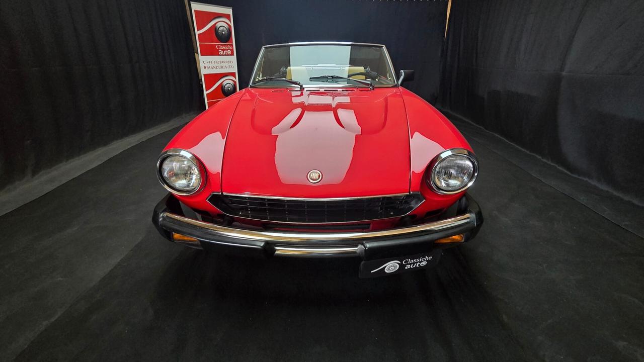 Fiat 124 Spider 2.0i certif. ASI con C.R.S