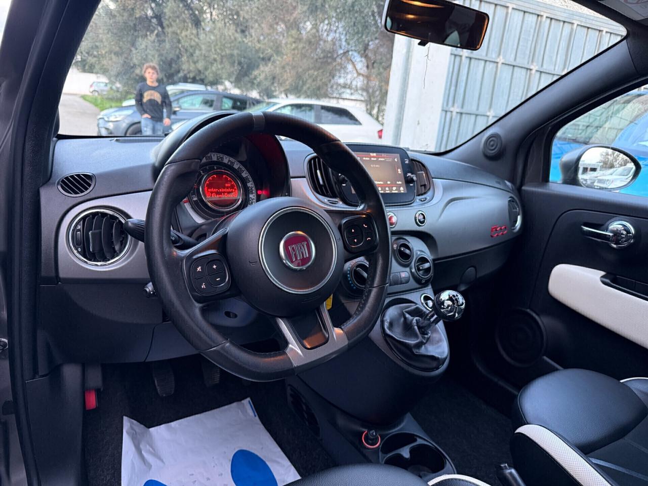 Fiat 500S 1.3 Multijet 95 CV Euro6,Pelle,cerchi opachi,Uconnect,ecc.