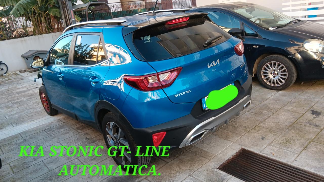 Kia Stonic GT Line incidentata sinistrata mondialcars 023