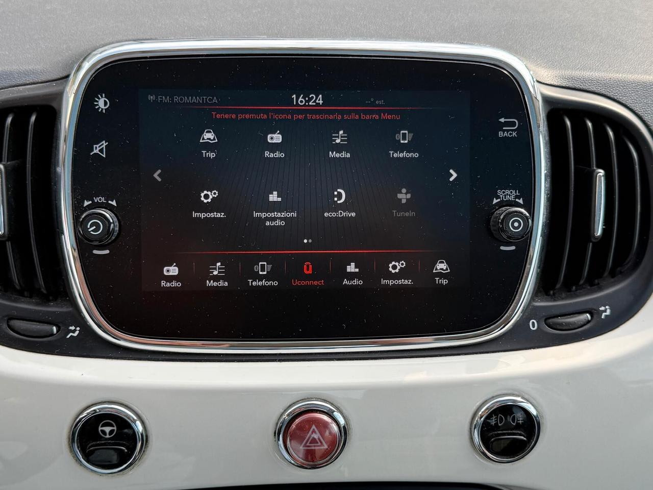 FIAT 500 1.2 GPL AUTOMATICA LOUNGE TETTO 135000KM