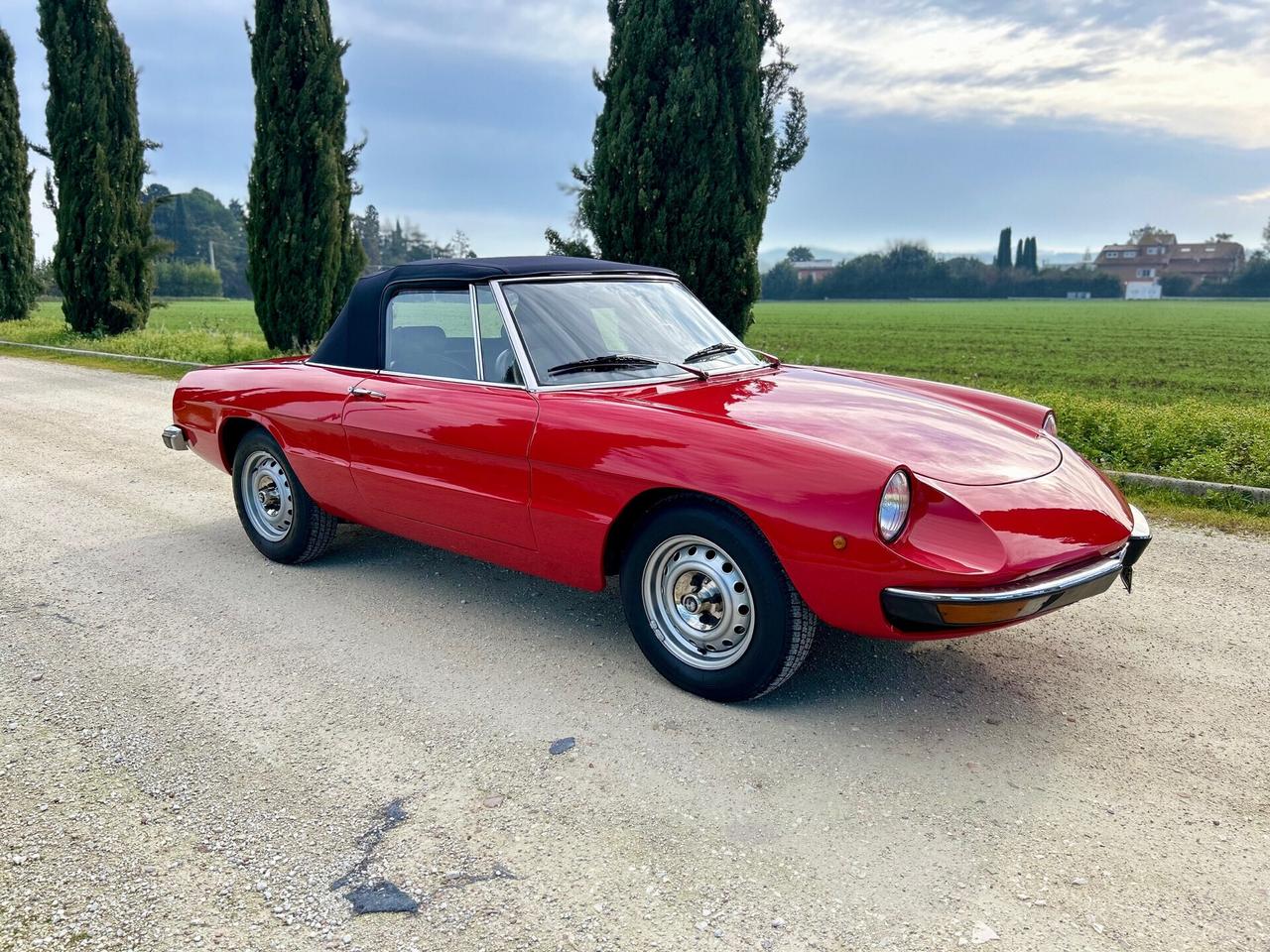 Alfa Romeo Spider 1.3 II SERIE " CODA TRONCA " - VETTURA DI INTERESSE STORICO COLLEZIONISTICO