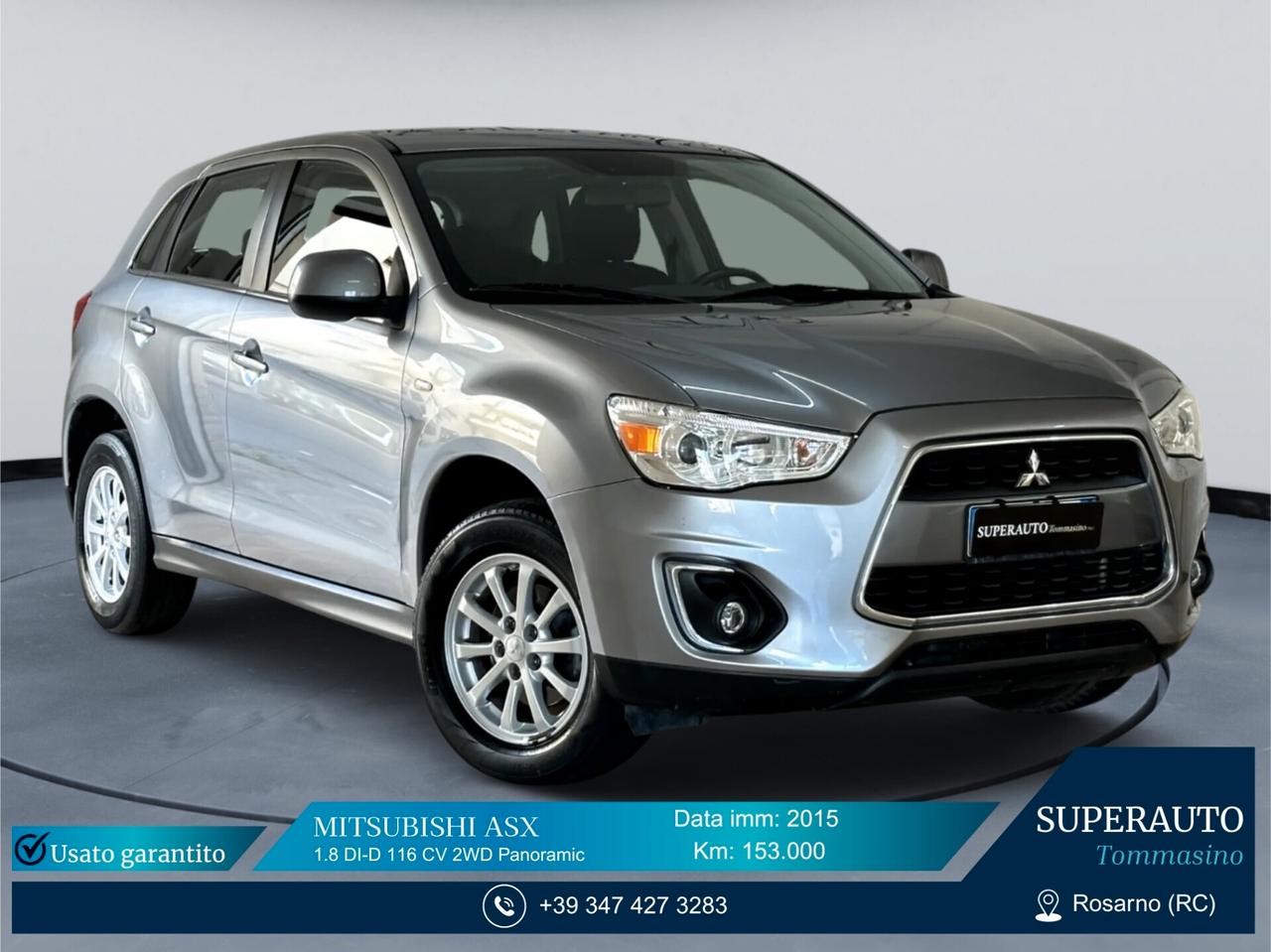 Mitsubishi ASX 1.8 DI-D 116 CV 2WD Perfetta di Tutto