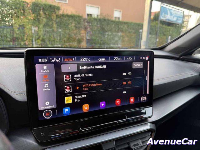 CUPRA Formentor 1.5 tsi dsg PELLE TELECAMERA CARPLAY FULL OPTIONAL