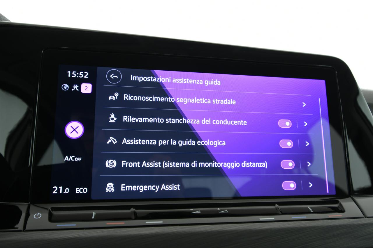 VOLKSWAGEN Golf 1.4 tsi ehybrid Style 204cv dsg CAMERA+APP CONNECT+ACC