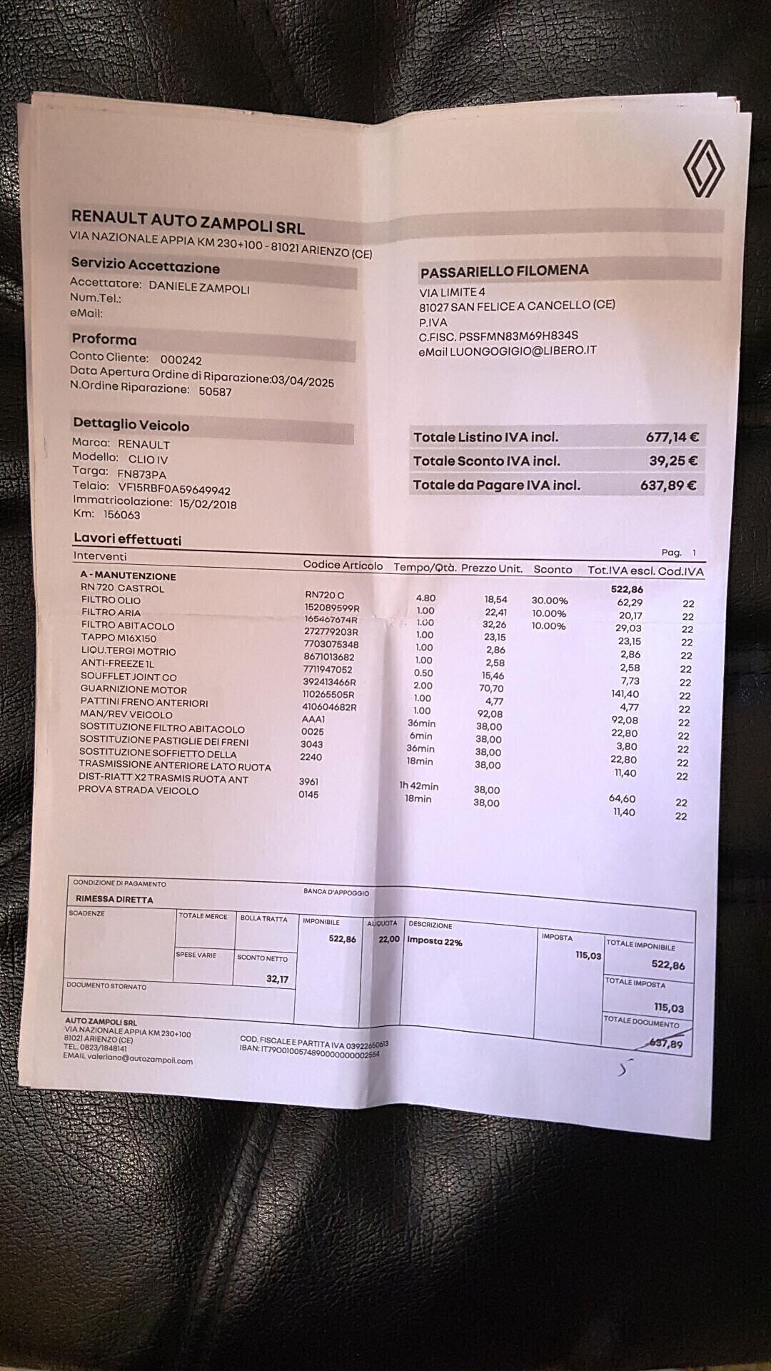RENAULT CLIO 1.5 DCi 75CV 5P ZEN 02/2018