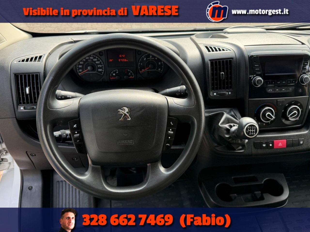 PEUGEOT Boxer 435 2.2 bluehdi 165cv S&S L4H3 CASSONATO *IVA ESC