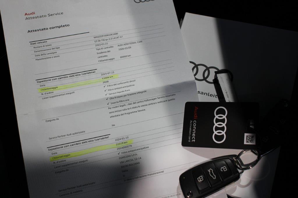 Audi Q3 SPB 40 TDI quattro S tronic line edition