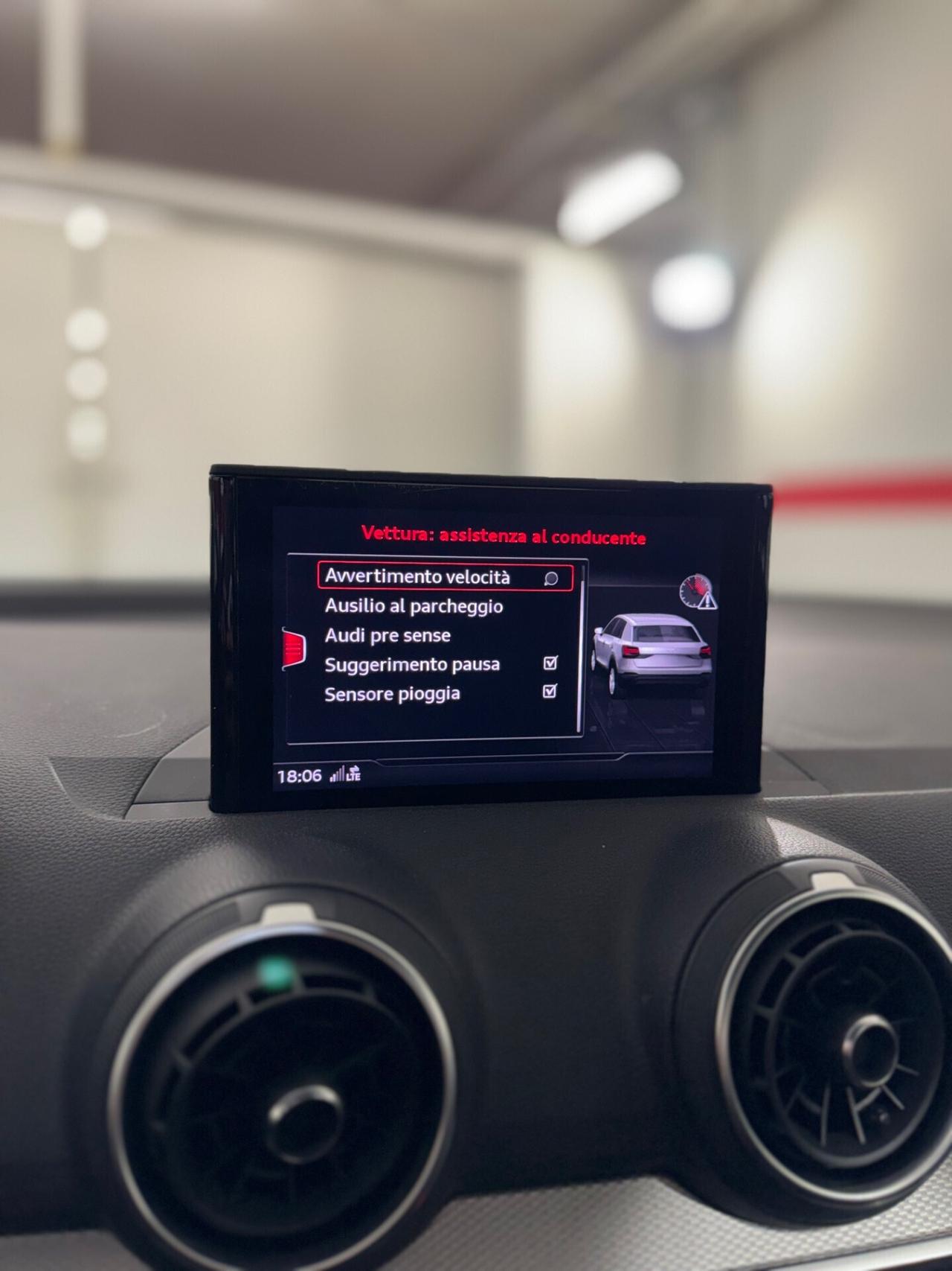 AUDI Q2 1.6 TDI S-TRONIC SEDILI RISCALDATI , SENSORI ANT & POST E NAVIGATORE