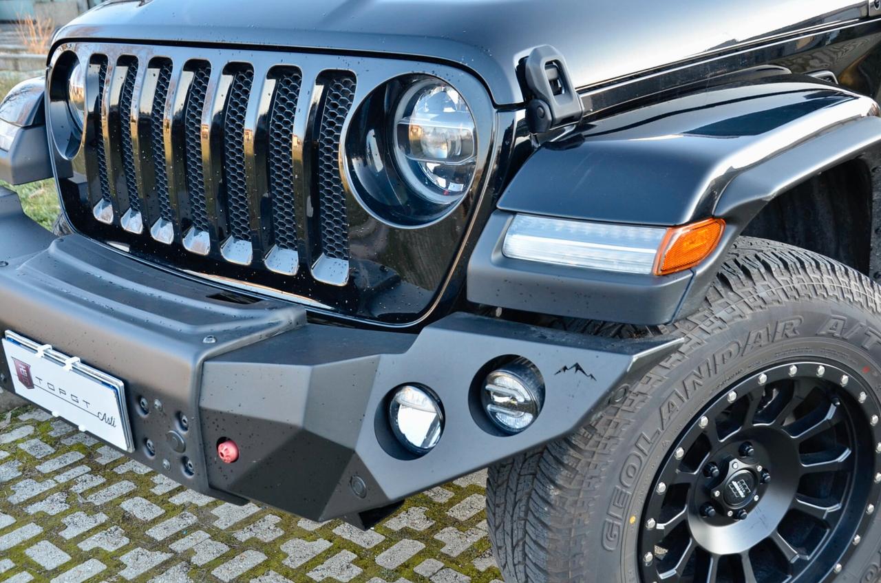 JEEP WRANGLER SAHARA 2.2 MJT 200cv AT8, UNICOPROPRIETARIO, SERVICE DIMOSTRABILI, UFF ITALIANA, SOFT TOP, PEDANE, HI-FI ALPINE, RETROCAMERA, PERMUTE