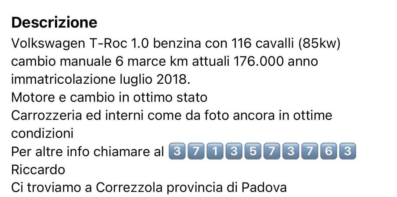 Volkswagen T-Roc 1.0 TSI 115 CV Style BlueMotion Technology