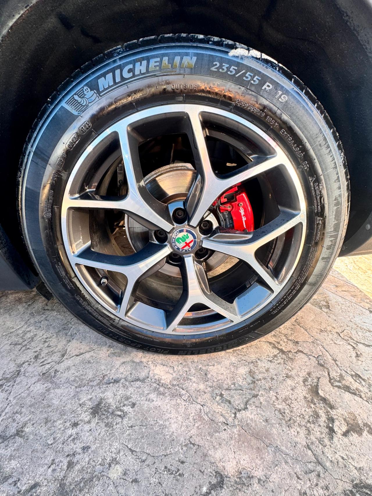 Alfa Romeo Stelvio 2.2 Turbodiesel 190 CV AT8 Q4 Sprint*TETTO*TELECAMERA*GARANZIA