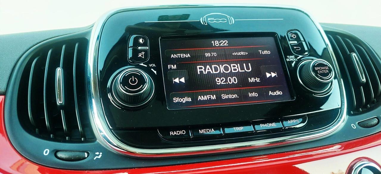 FIAT 500 LOUNGE-UNICO PROPRIETARIO- NEOPATENTATI