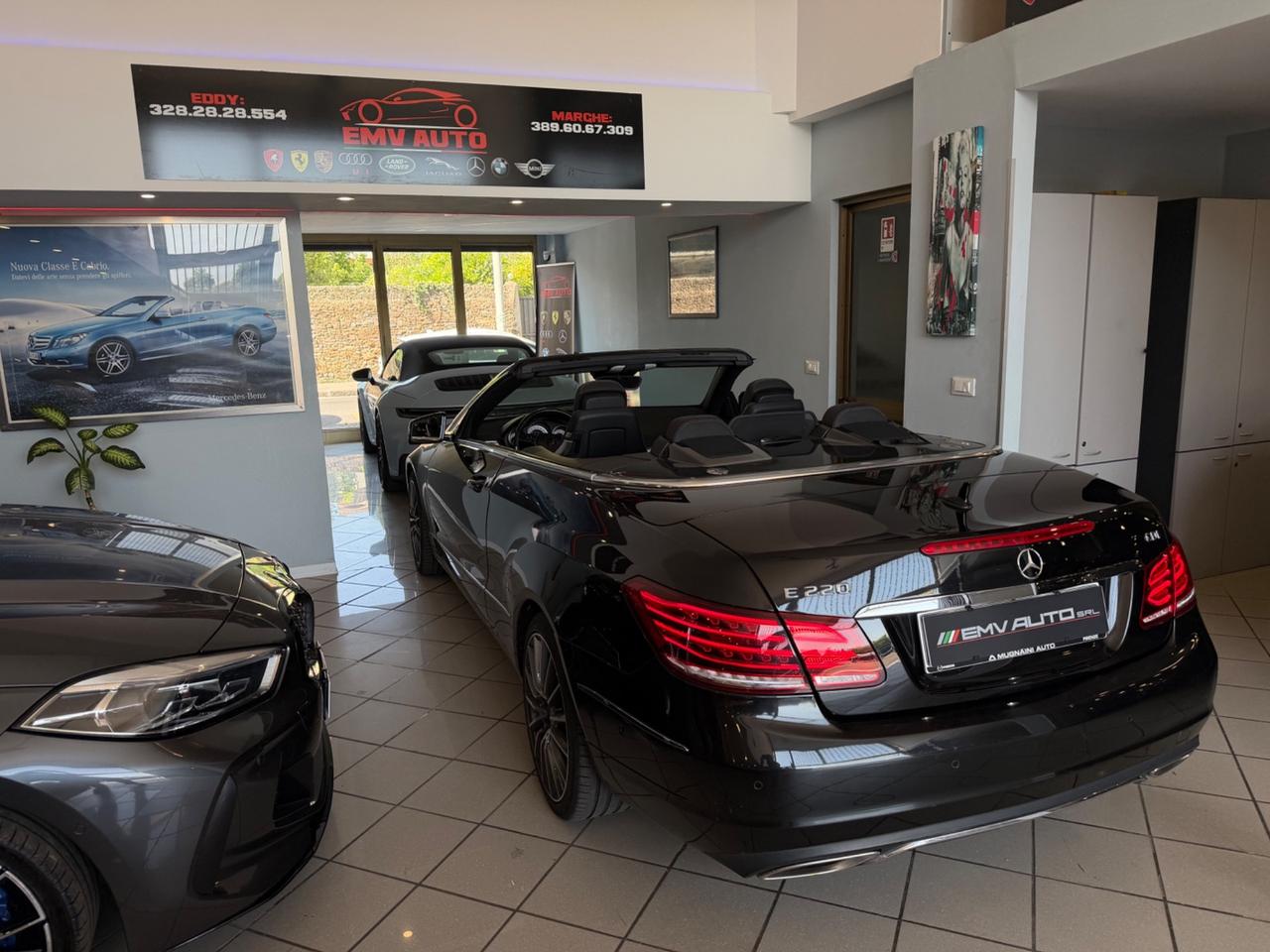 MERCEDES CLASSE E CBR (A207) ('10'-'17') E 220 CDI CABRIO PREMIUM (125 KW) Valore di listino: € 56470