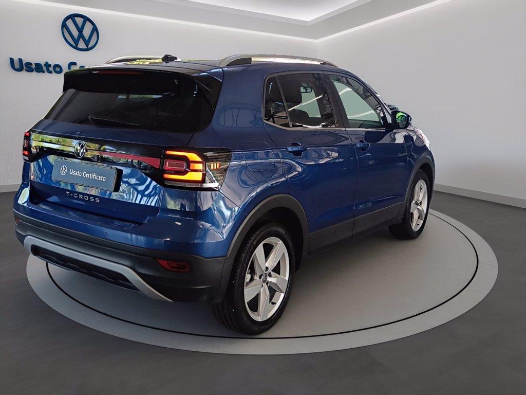 VOLKSWAGEN T-cross 1.0 tsi advanced 110cv dsg del 2022