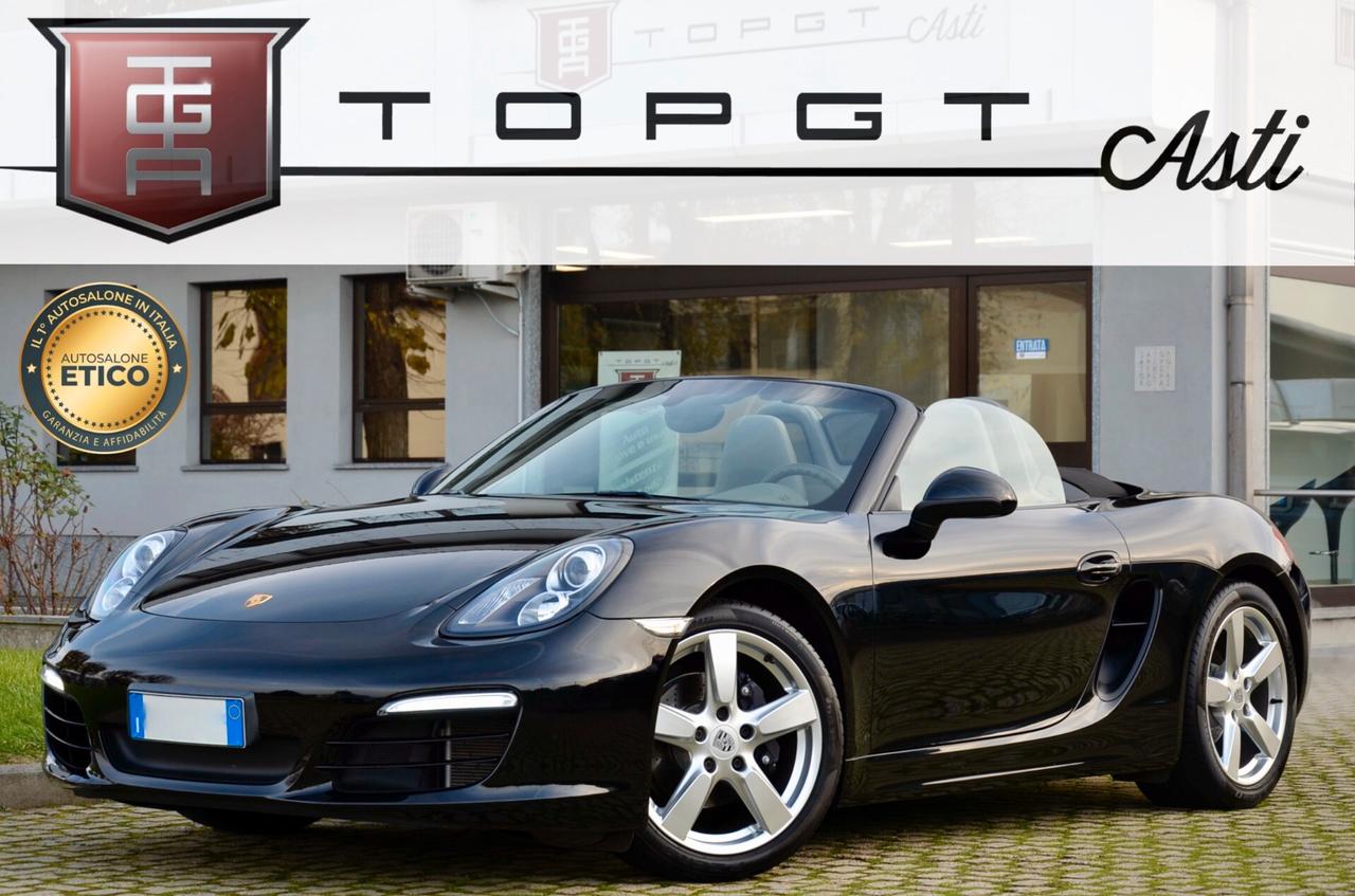 Porsche Boxster 2.7 Cabrio 265cv, UNICOPROPRIETARIO, UFF ITALIANA, SERVICE UFF, PERMUTE