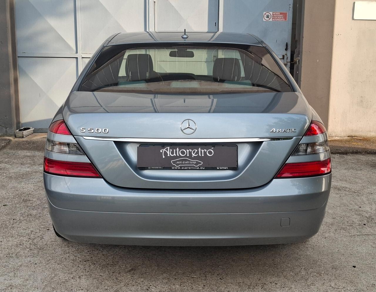 Mercedes S 500 4MATIC 5.5 V8 387 cv versione corta