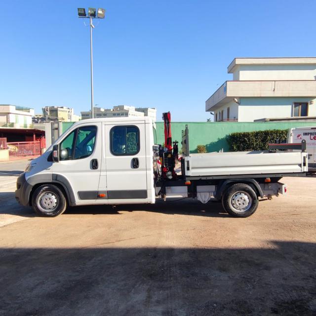 FIAT DUCATO MAXI 35 LH1 2.3MJ CASS. DC CON GRU FASSI