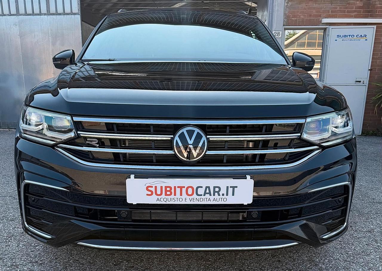 Volkswagen Tiguan Allspace 2.0 TDI SCR DSG R-Line 7 POSTI GRANZIA UFFICIALE FINO 2028