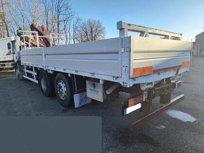 AUTOCARRO RENAULT V I 22AXA8 CASSONATO CON GRU APPLICATA DIETRO LA CABINA