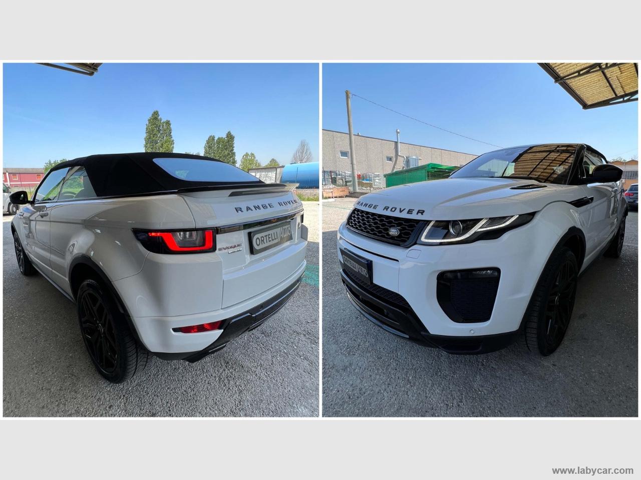 LAND ROVER RR Evoque 2.0 Si4 240CV Conv. HSE Dyn. TAGLIANDATA LAND ROVER