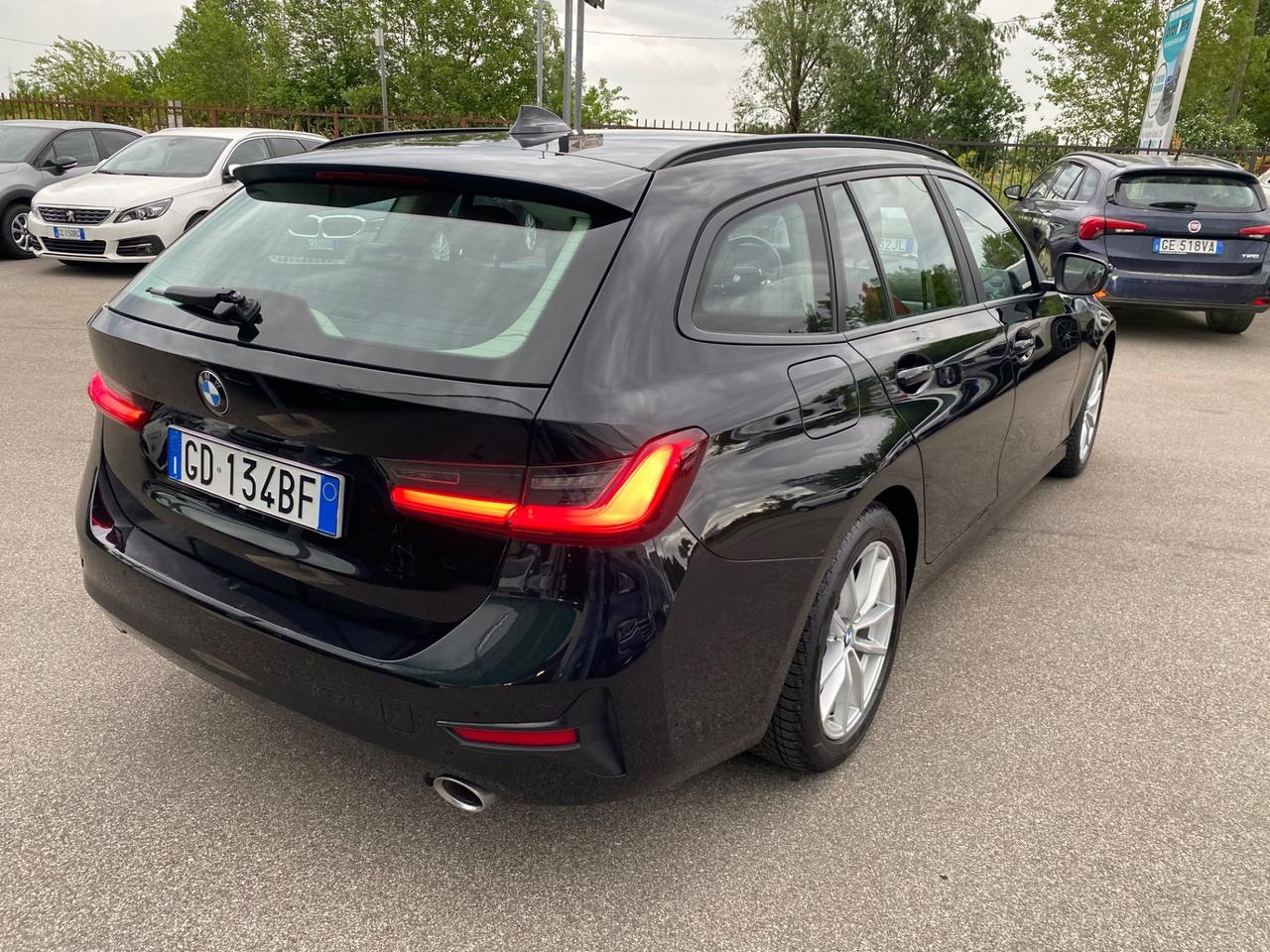 Bmw 320d Sw Automatica Pelle Rossa Xenon