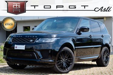 LAND ROVER RANGE ROVER SPORT 3.0 TD V6 DYNAMIC HSE 249cv AUTO, UNICOPROPRIETARIO, EURO 6D, UFF ITALIANA, SERVICE LAND ROVER, GANCIO TRAINO, 21", RETROCAMERA, PERMUTE