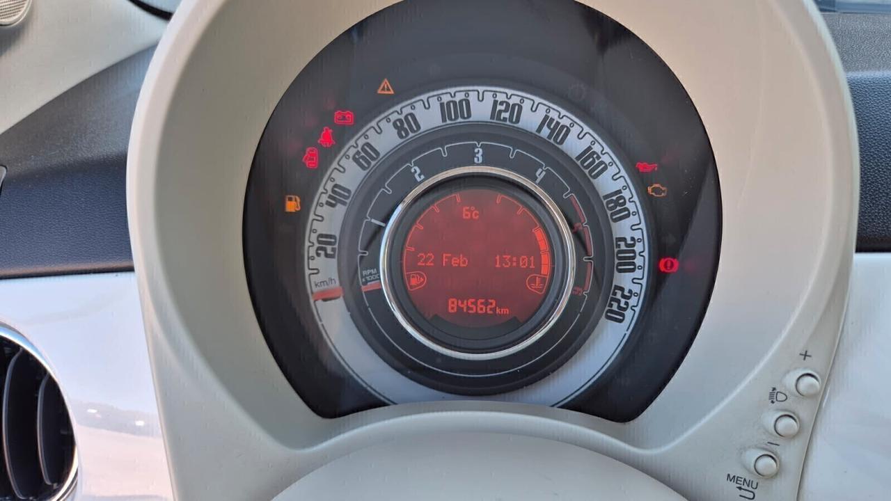 Fiat 500 1.3 MJ -2018 - KM 84.000- GARANZIA 3ANNI
