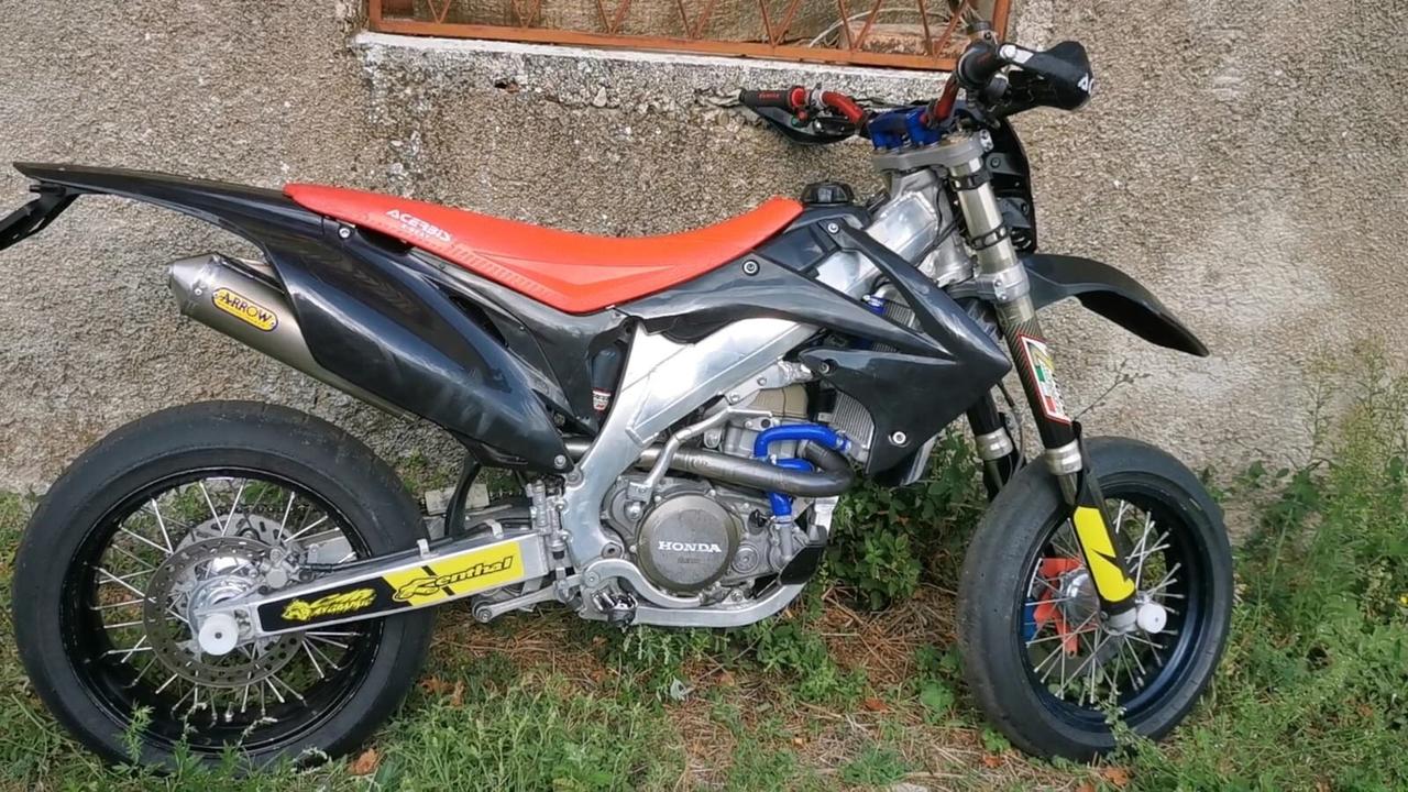 Honda crf 450 targato