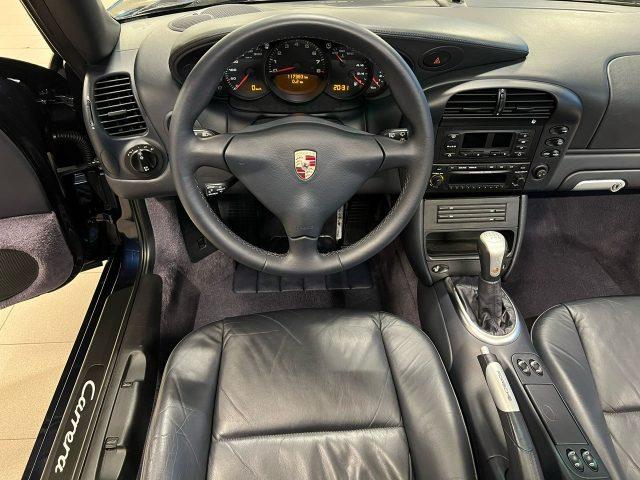 PORSCHE 911 Carrera 996 Cabrio 3.6 320CV MANUALE ! TOTAL BLU !