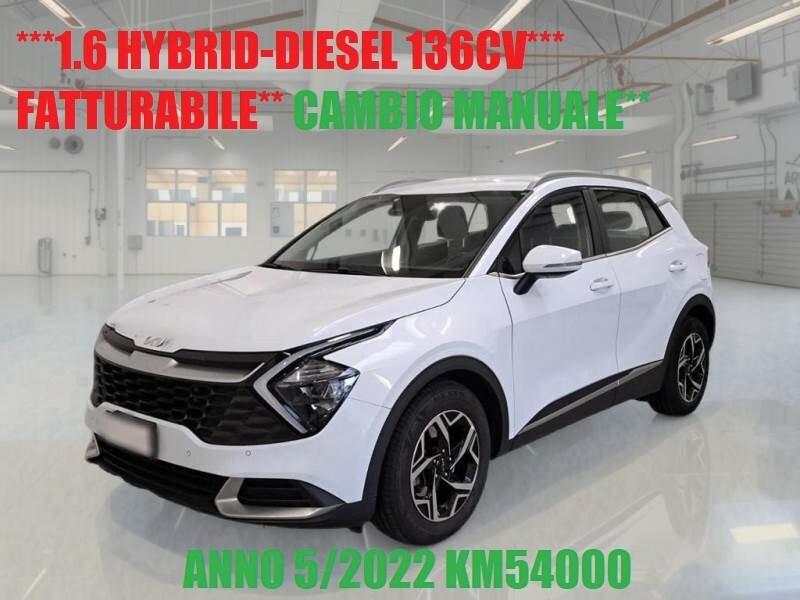 Kia Sportage 1.6CRDI MHEV136CV6MBUSINESSPREZZOSENZAVINCOLIUNIPRO'ITALIANAFATTURABILE️GARANZ