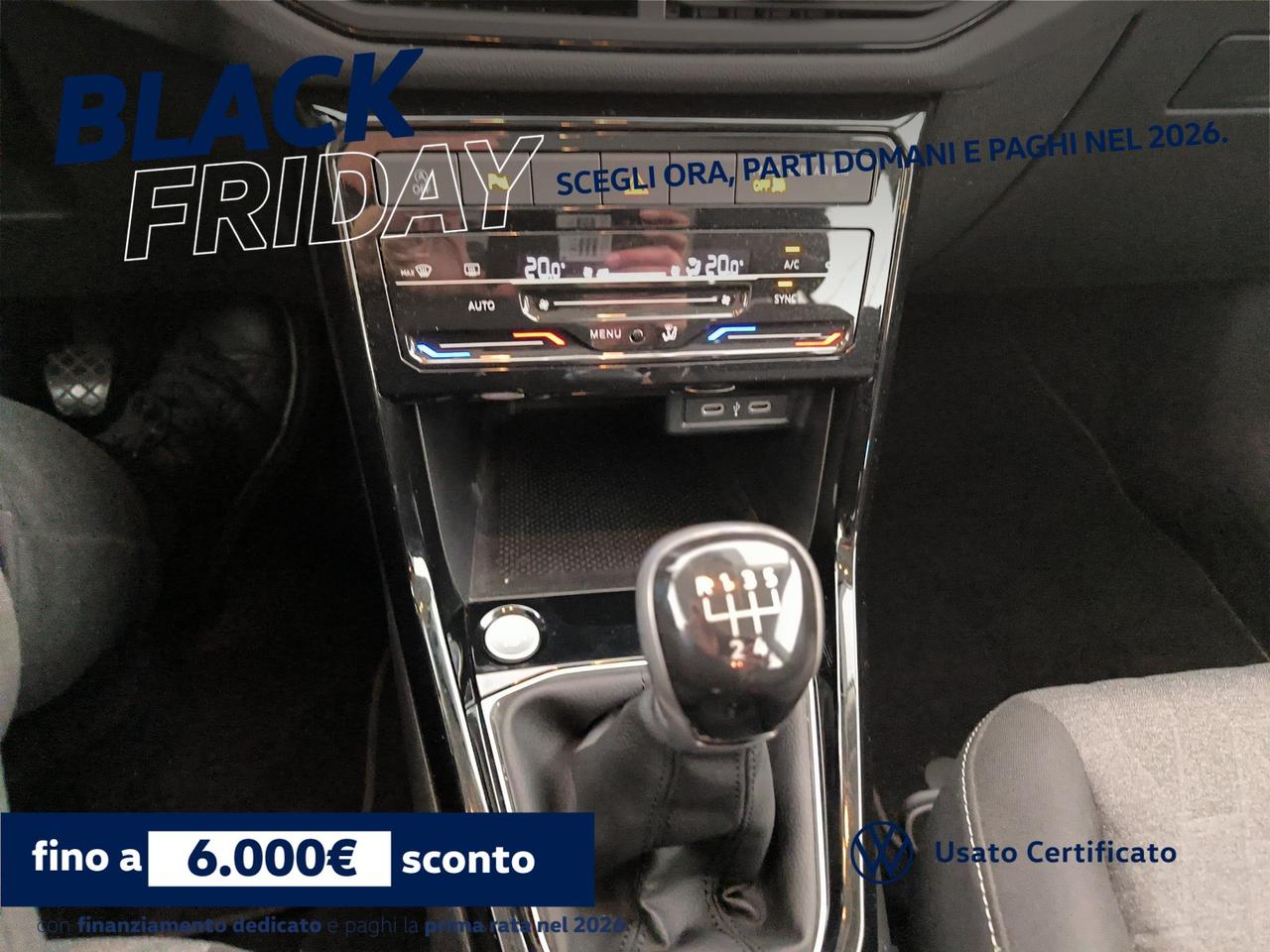 Volkswagen T-Cross 1.0 tsi life 95cv