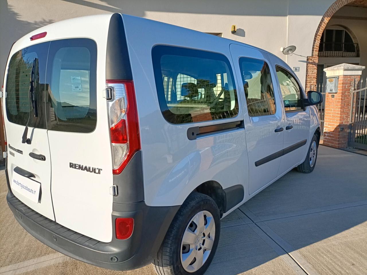 Renault Kangoo Blue dCi 95CV Express Maxi Combi -N1 Autocarro 4posti