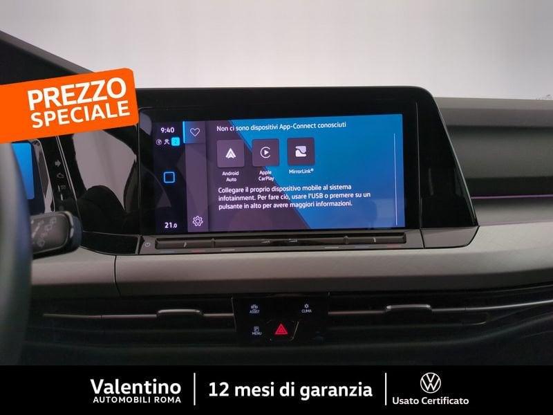 Volkswagen Golf 1.5 eTSI DSG 130 CV EVO ACT Life