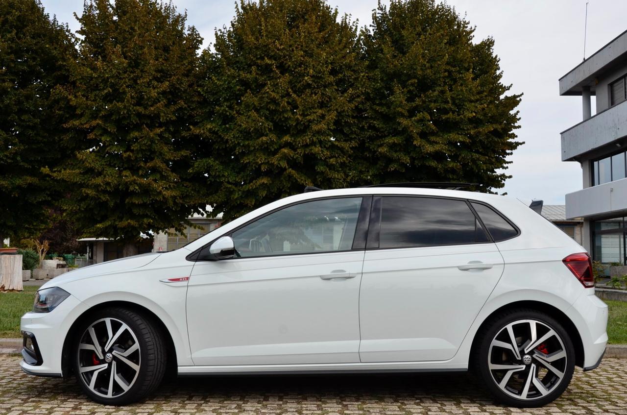 VOLKSWAGEN POLO GTI 5p 2.0 TSI 200cv DSG, UFF ITALIANA, TETTO, EURO 6D, FARI LED, APPLE ANDROID, PERMUTE