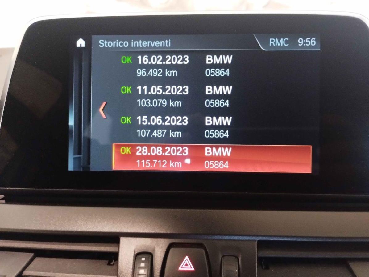 BMW 216d Active Tour Luxury - X NEOPATENTATI - AUTOM- BI-LED - PELLE- GAR.24 MESI