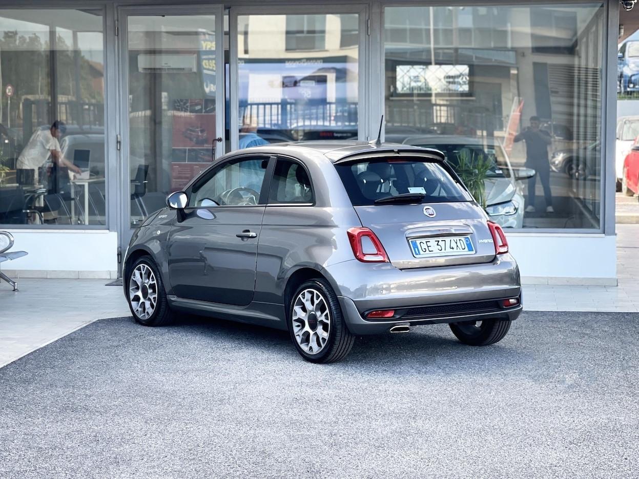 Fiat 500 1.0 Hybrid 70CV Sport E6 Neo. - 2021