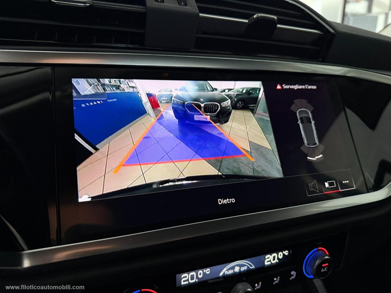 AUDI Q3 35 TDI S tronic 150CV Business KM 86.187 COCKPIT - TELECAMERA - LED