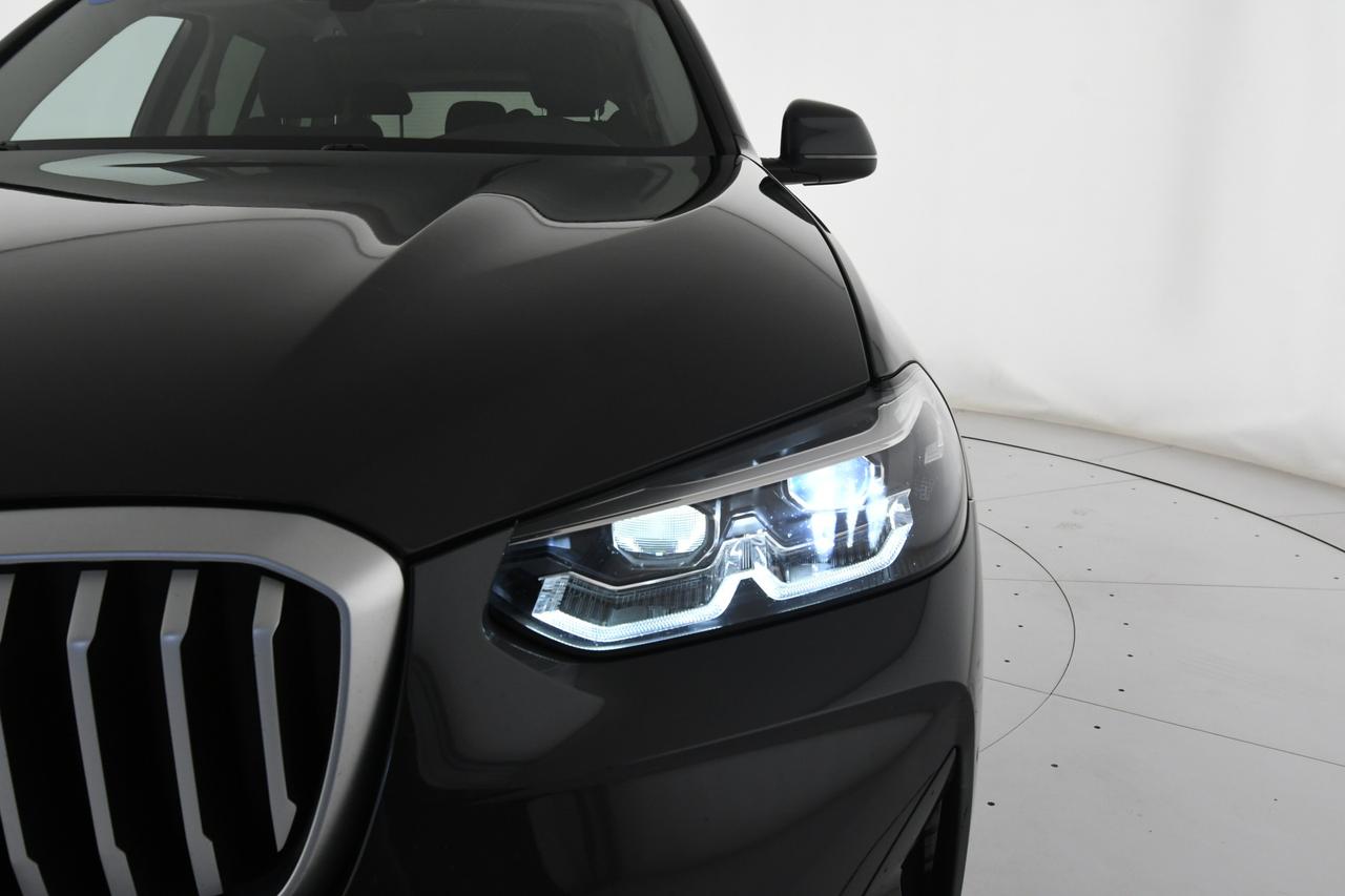 BMW X3 sdrive18d mhev 48V auto FULL LED+PELLE+CAMERA