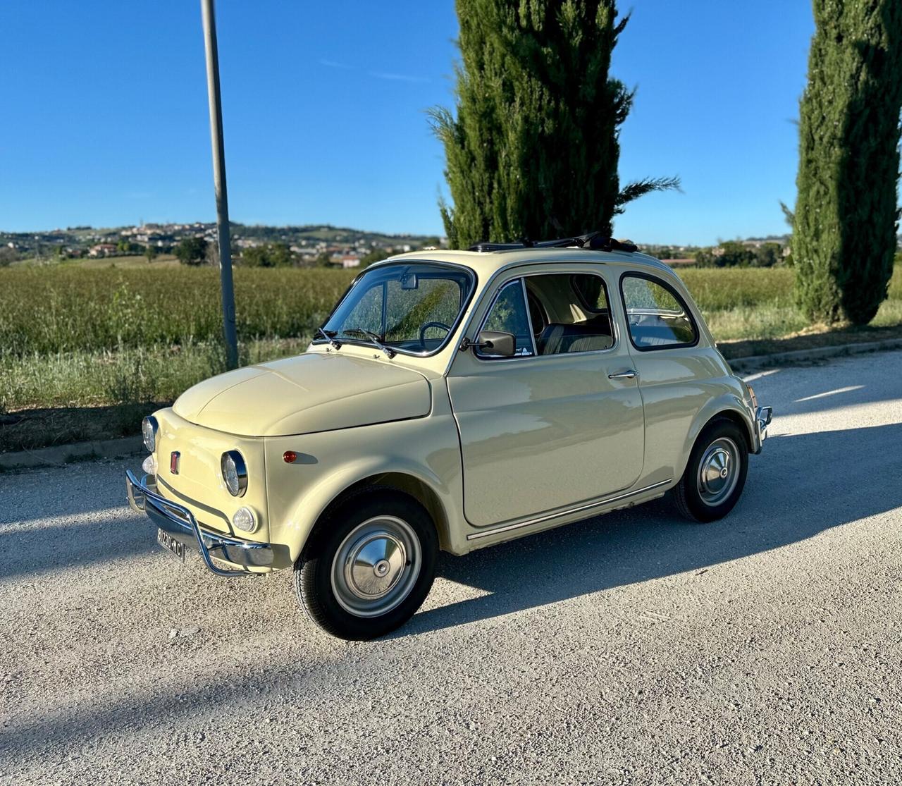 Fiat 500 110 F BERLINA mod. L - RESTAURO COMPLETO Motore 650 Cambio Sincronizzato