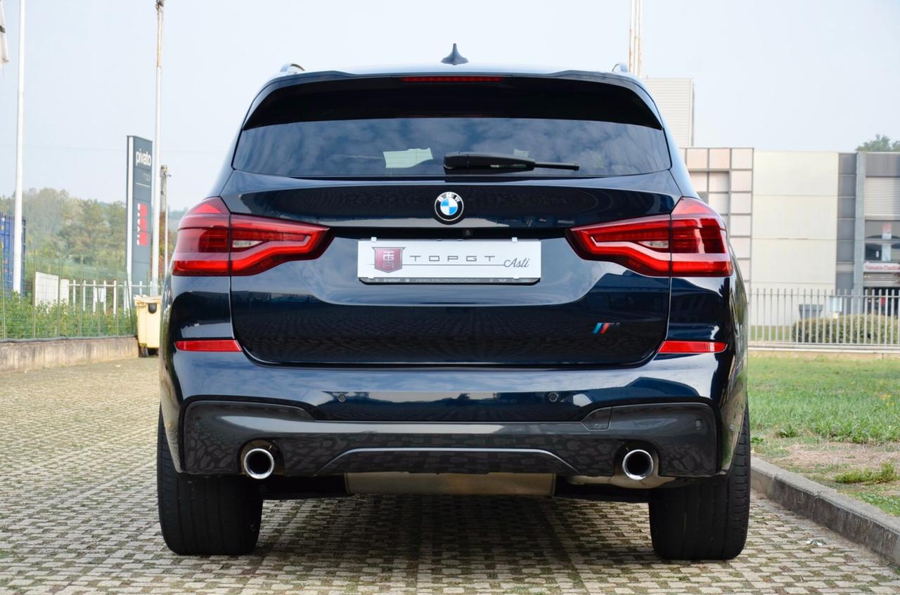 BMW X3 XDRIVE30d MSPORT 249cv AUTO, UFF ITALIANA, EURO 6D, FARI ADAPTIVE LED, GANCIO, 20", PERMUTE