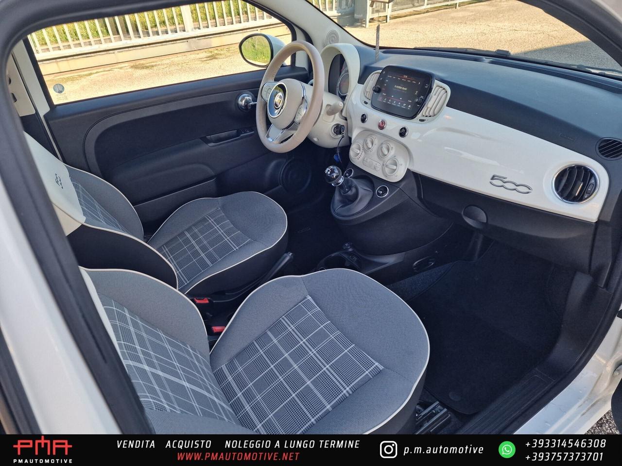 Fiat 500 1.2 Lounge easypower Gpl 69cv my20
