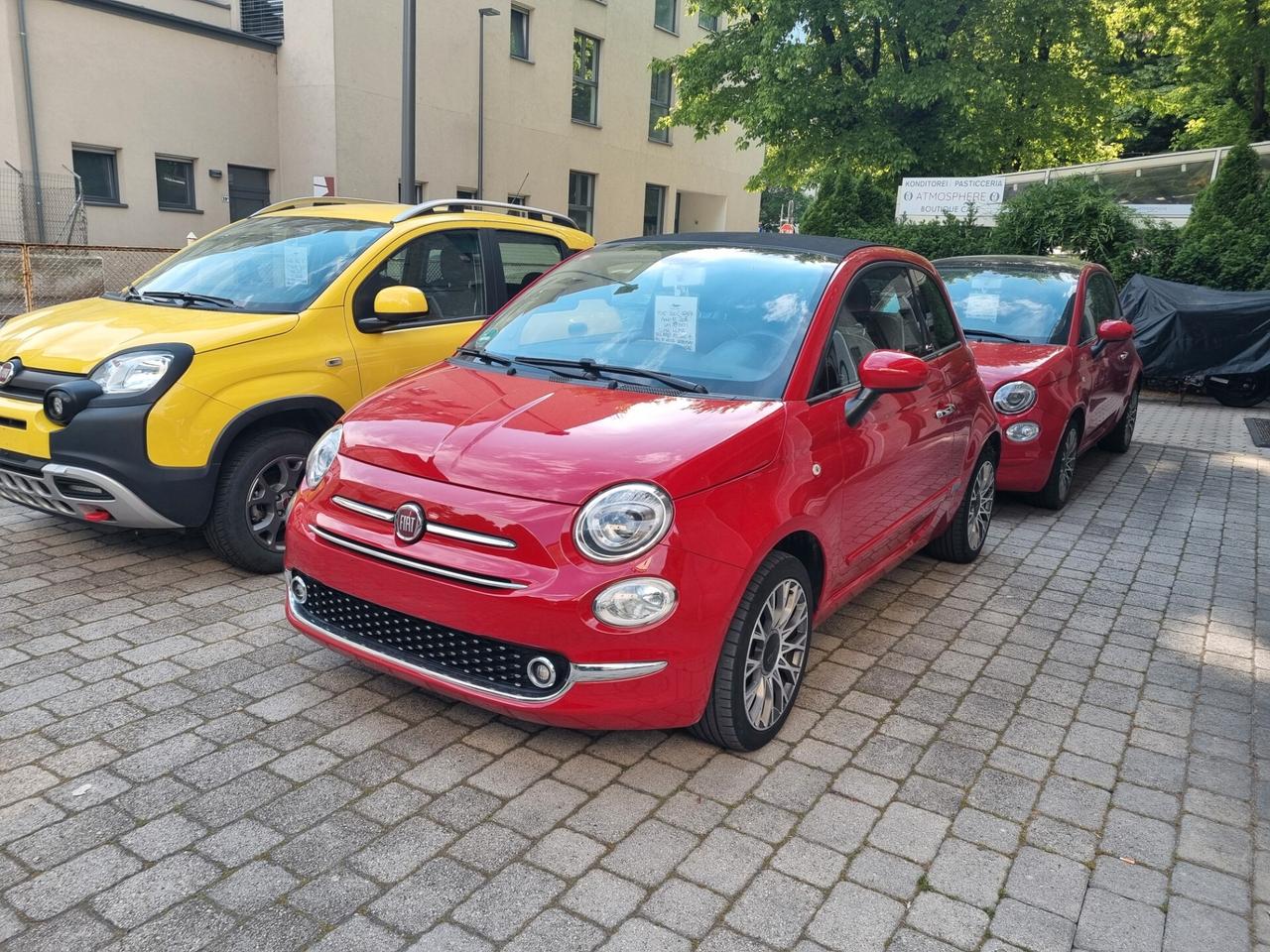 Fiat 500 C 1.2 Lounge 69 cv anno 11/2017 KM 39000